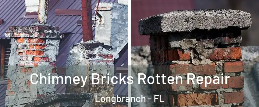 Chimney Bricks Rotten Repair Longbranch - FL