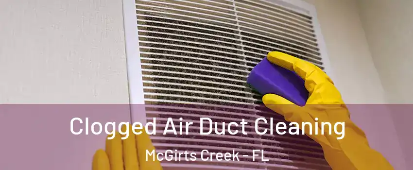 Clogged Air Duct Cleaning McGirts Creek - FL