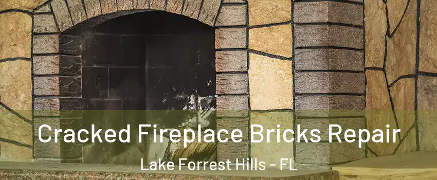 Cracked Fireplace Bricks Repair Lake Forrest Hills - FL