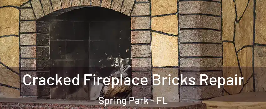 Cracked Fireplace Bricks Repair Spring Park - FL