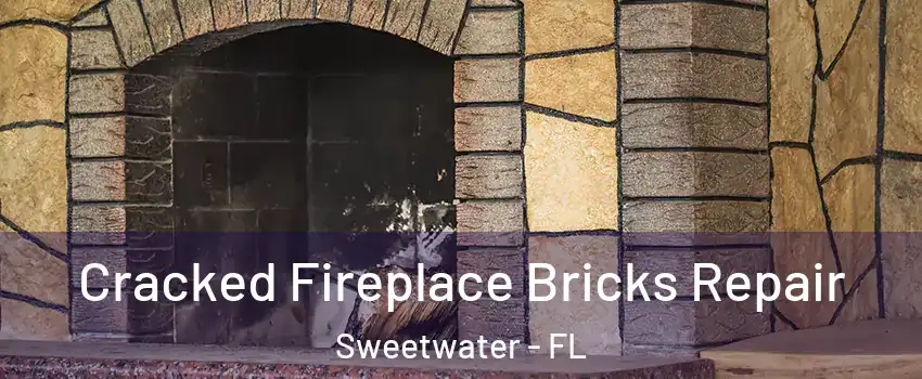 Cracked Fireplace Bricks Repair Sweetwater - FL