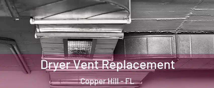 Dryer Vent Replacement Copper Hill - FL