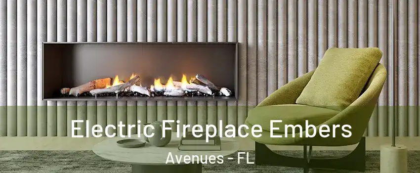 Electric Fireplace Embers Avenues - FL