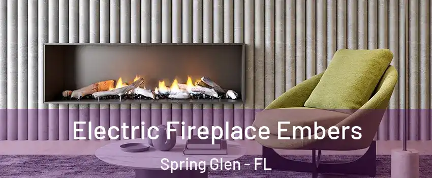 Electric Fireplace Embers Spring Glen - FL