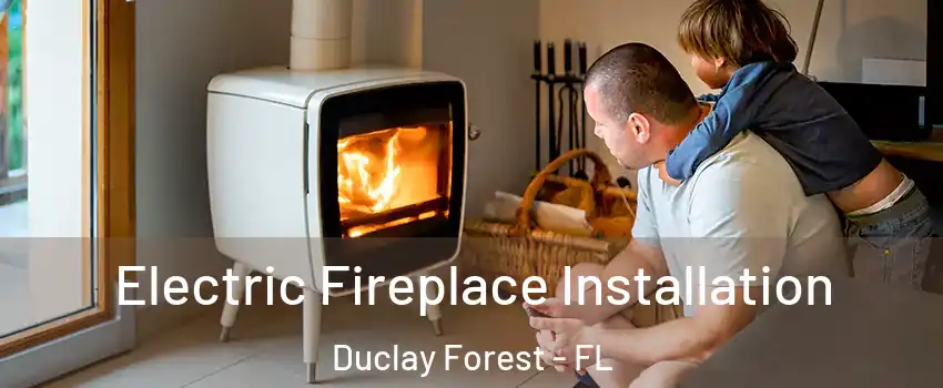 Electric Fireplace Installation Duclay Forest - FL