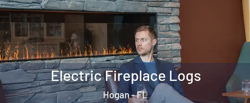 Electric Fireplace Logs Hogan - FL