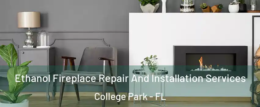 Ethanol Fireplace Repair And Installation Services College Park - FL