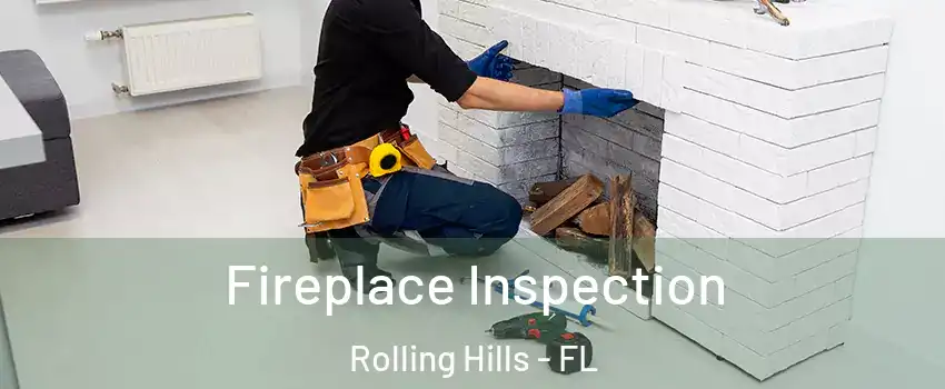 Fireplace Inspection Rolling Hills - FL