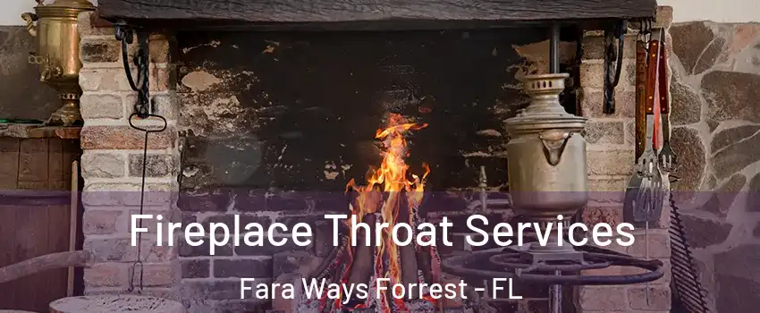 Fireplace Throat Services Fara Ways Forrest - FL