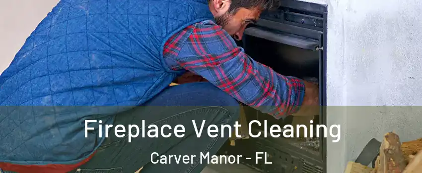 Fireplace Vent Cleaning Carver Manor - FL