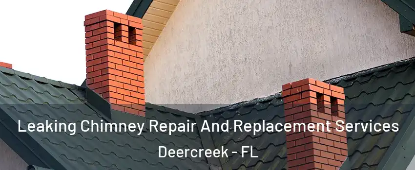 Leaking Chimney Repair And Replacement Services Deercreek - FL