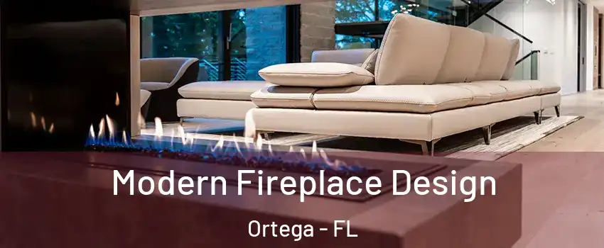 Modern Fireplace Design Ortega - FL