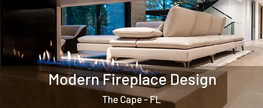Modern Fireplace Design The Cape - FL