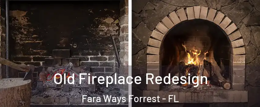 Old Fireplace Redesign Fara Ways Forrest - FL