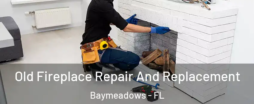 Old Fireplace Repair And Replacement Baymeadows - FL