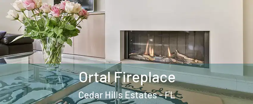 Ortal Fireplace Cedar Hills Estates - FL