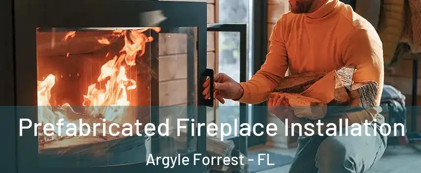 Prefabricated Fireplace Installation Argyle Forrest - FL