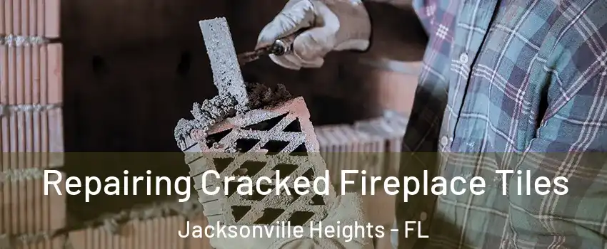 Repairing Cracked Fireplace Tiles Jacksonville Heights - FL