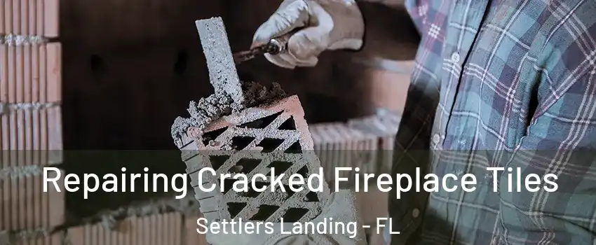 Repairing Cracked Fireplace Tiles Settlers Landing - FL