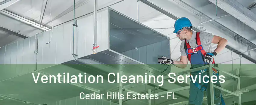 Ventilation Cleaning Services Cedar Hills Estates - FL